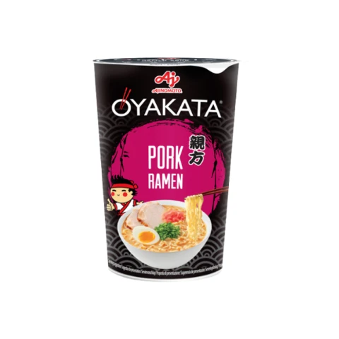 Oyakata Instant-Nudeln Schweinefleisch Ramen Becher 62g