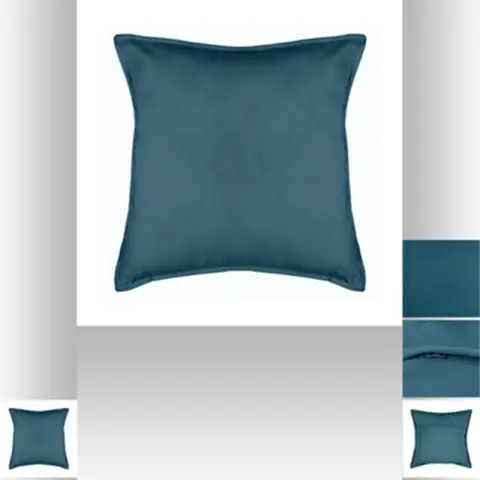 Coussin Lilou Bleu 45x45cm