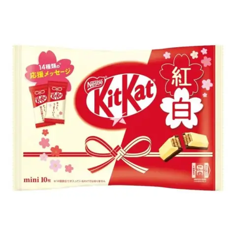 [Produit à date courte]Nestle Nestlé KitKat Mini Rouge & Blanc 10 pcs 116gDate de péremption2025/10/1