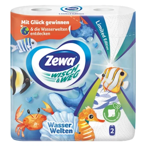 Zewa Küchenrolle Wisch & Weg 2 x 72 Bl