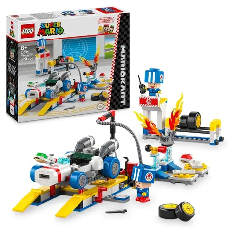 Lego 72035 Super Mario Kart Toad-Garage