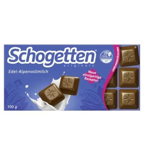 Schogetten Alpenvollmilchschokolade 100 g