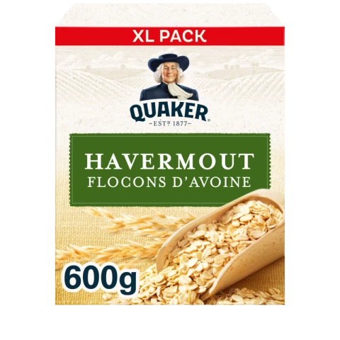 Quaker Flocons d'avoine Quaker 600 g