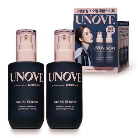 Unove Silk Oil Essence Double Pack 70ml*2