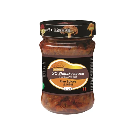 Bai Shan Zu X.O. Sauce de champignons shiitake aux cinq épices - 210 g