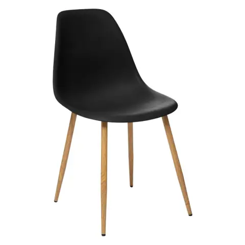 Chaise Taho en PP noir
