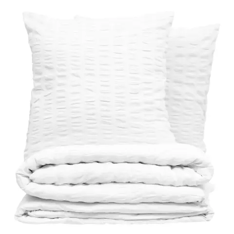 Polyco Seersucker Duvet Set 260x240cm