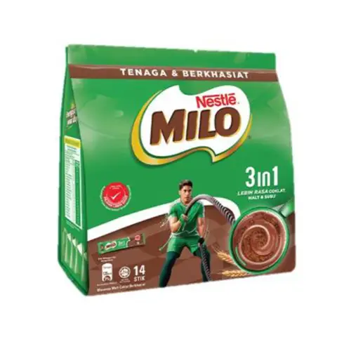 [Produit à date courte]Nestle Poudre de cacao Milo - 3 en 1 (33 g x 14 g)Date de péremption2025/11/30