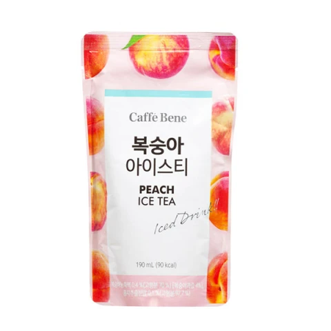 Peach Ice Tea pouch 190ml 桃味冰茶（袋装）