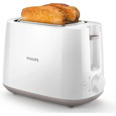 Philips Daily HD2581/00 Broodrooster Wit 830W