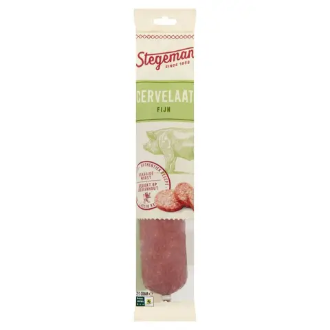 Stegeman Cervelate Fine Dry Sausages 225g