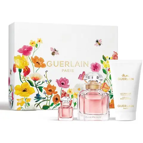 Guerlain Mon Guerlain Giftset (Eau de Parfum Spray 50ml + Reisspray 5ml + Bodylotion 75ml)