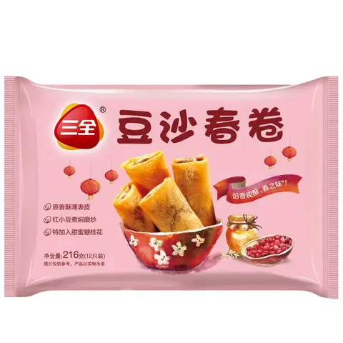 SAN QUAN Frühlingsrolle mit roter Bohnenpaste 216g
