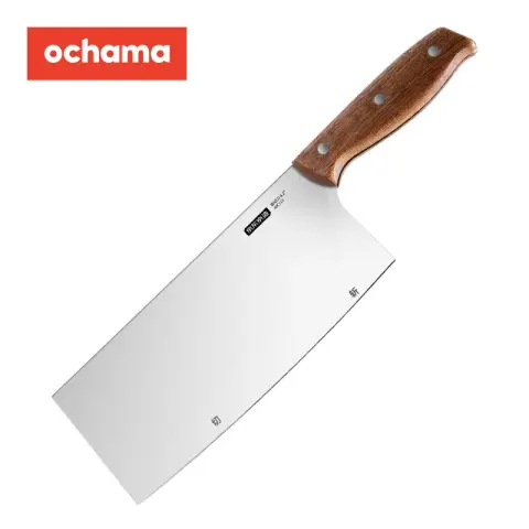 J.Zao Couteau à découper - Couteau à trancher la viande à double usage - Extra long et large