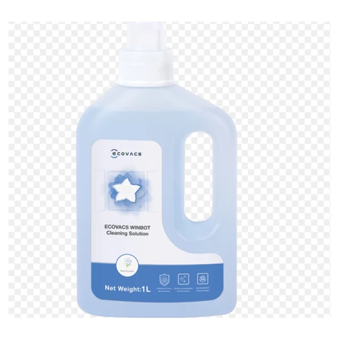 Ecovacs WINBOT - Reinigungsmittel - 1L Originalformel Streifenfrei Robotersicher