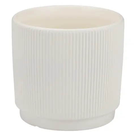 Blumentopf Streifen ⌀15x14cm