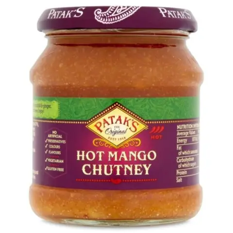 Patak's Mango Chutney Scharf 340g
