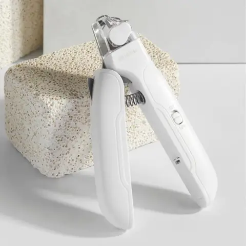 PETKIT Ciseaux à effiler PETKIT LED - Coupe-ongles LED - Animaux - Chat - Chien - Lapin