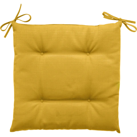 Korai Seat Cushion 40x40cm Mustard 4-Pack