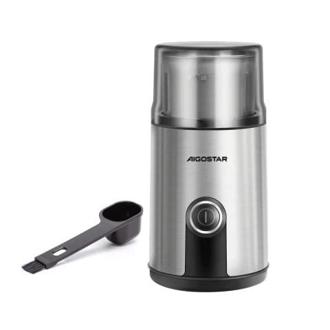 Aigostar OTTO - Kaffeemühle - Edelstahl 200W 75g