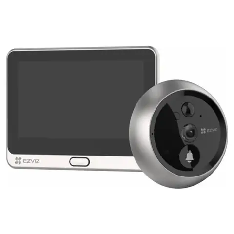 EZVIZ CS-DP2-R100-6E3WPFBS - Slimme Videodeurbel - 2K PIR Touch Audio
