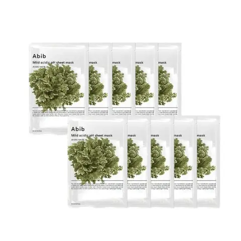 ABIB Milde Zure PH Sheet Mask Jericho Rose Fit 10 stuks Opstanding Gras