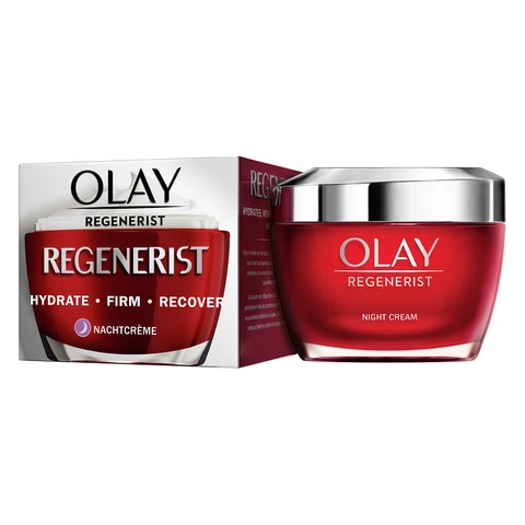Olay Regenerist Nachtcrème. Actief Verstevigende Hydraterende Crème Met Niacinamide & Peptiden 50 ml