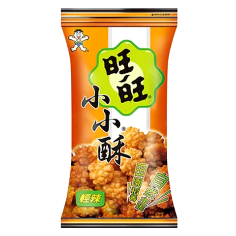 WANT WANT MINI SENBEI RICE CRACKERS (SPICY) 60g 旺旺小小酥 – 原味 60g
