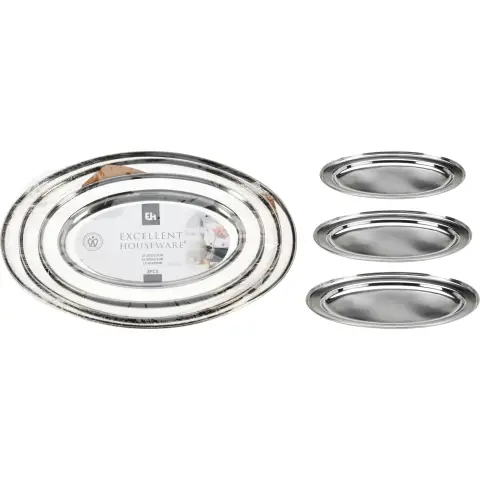 Serving Plate Set Oval - 3pcs