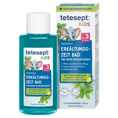 tetesept Kids: Kinderbad Erkältungszeit 125 ml