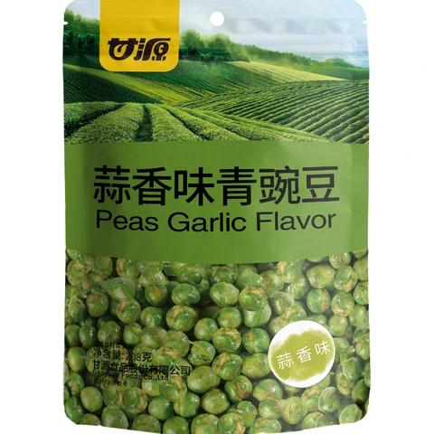 Pois verts à l'ail Ganyuan 208g