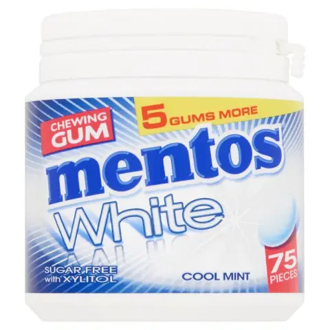 Mentos gum White Cool Mint 113g