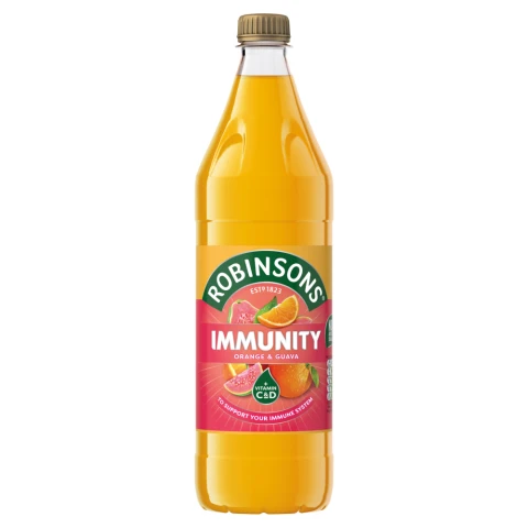 Robinsons Immunity Orange & Guava Squash 750ml