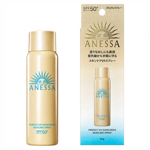 Anessa Gold Radiance Multi-Defense Sunscreen Spray 60g Sunscreen Spray