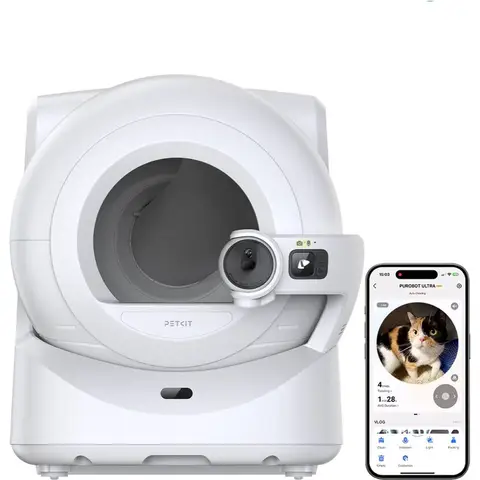 PETKIT Purobot Ultra Selbstreinigendes Katzenklo mit Kamera - Purobot Ultra