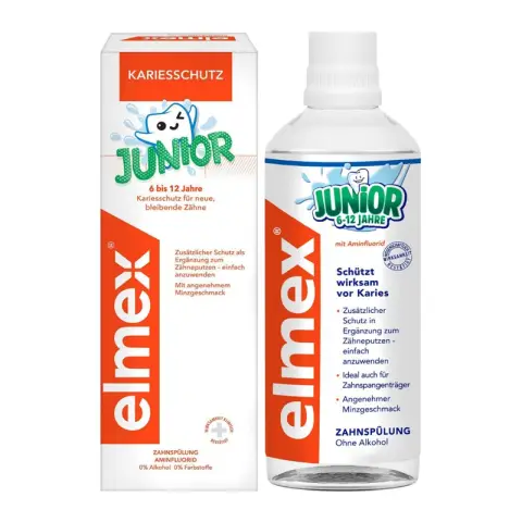 Elmex Bain de bouche Elmex - Junior 400 ml