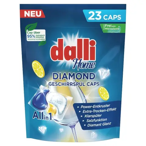Dalli Geschirrspül-Caps All in 1 Home Diamond 352 g