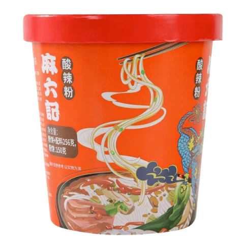 MA LIU JI-SWEET POTATO NOODLE (HOT AND SOUR FLAVOUR) 256g 麻六记酸辣粉 256g