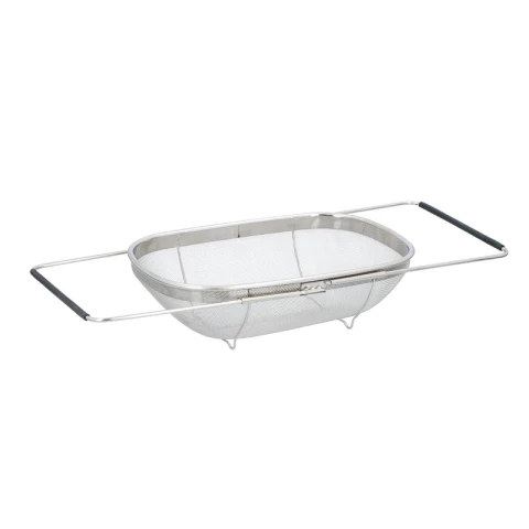 Alpina Passoire d'évier avec poignées extensibles 34x23,5x10cm 530g