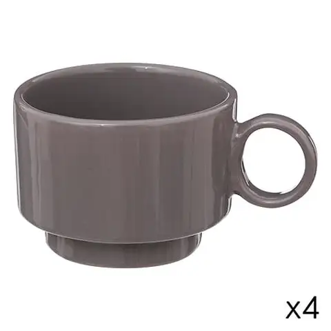 Atmosphera COFF 4 CUPS RETRO GREY 10CL