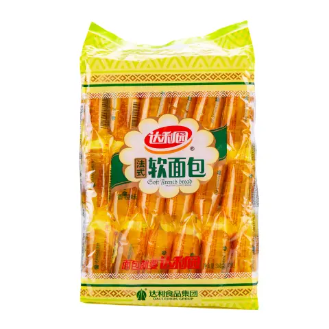 DALIYUAN Soft French Style Bread Orange Flavour 360g