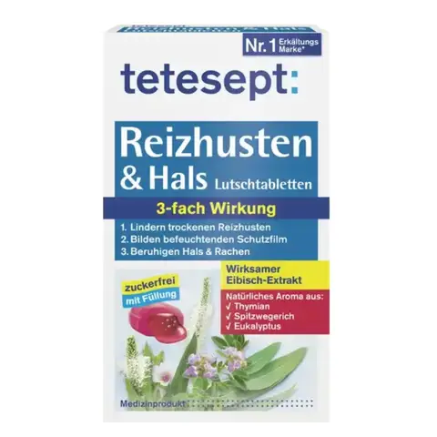Tetesept Husten- und Halsbonbons