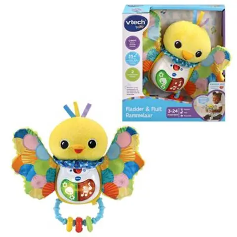 VTech Baby Flutter And Whistle Rattle