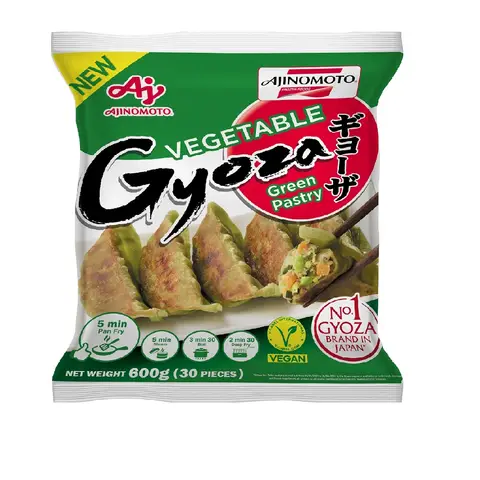 Ajinomoto Gyoza - Gemüse in grünem Teig (30 Stück) 600g