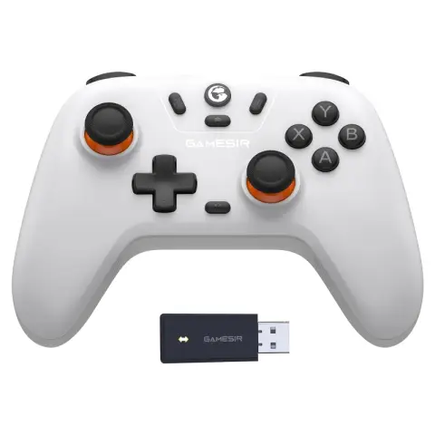 T4 Nova Lite Domino White Multi-Plattform Tri-Mode-Konnektivität Game Controller