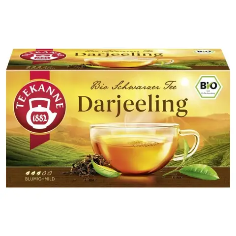 Teekanne Bio Darjeeling Tee 20×1,75 g