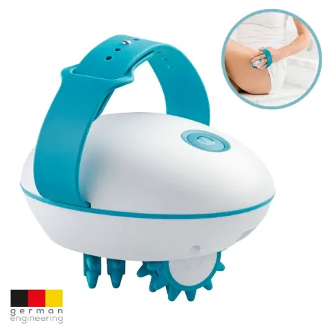Beurer CM51 - Massage Anti-Cellulite - 2 Intensités Circulation Sanguine Rouleaux Amovibles