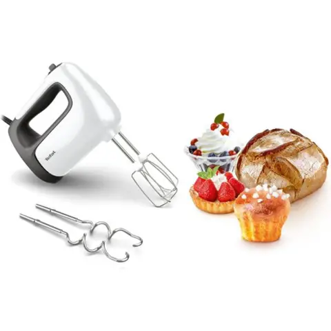 Tefal HT4601 Prep'Mix+ Hand Mixer 500W