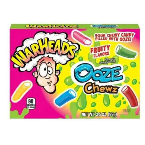 Warheads Ooze Chews Theater 99g [New Product] American candy