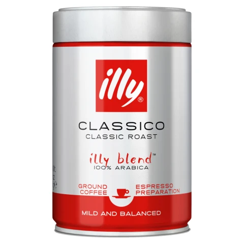 Illy Ground Espresso Coffee 250g